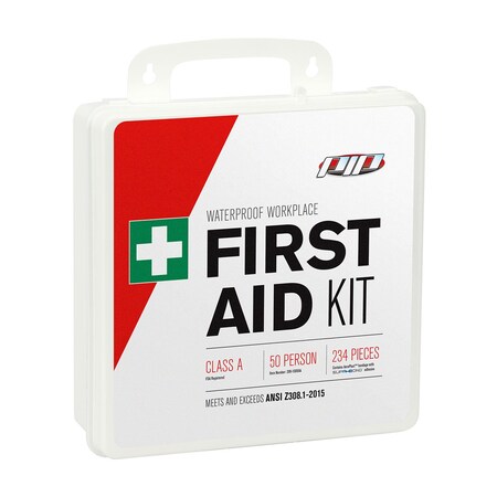 Pip ANSI Class A Waterproof First Aid Kit - 50 person 299-15050A